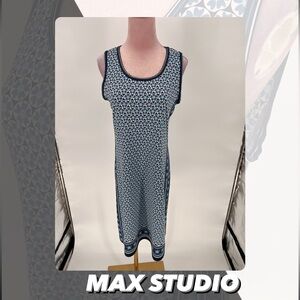 EUC Max Studio Floral Print Tank Dress